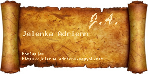 Jelenka Adrienn névjegykártya