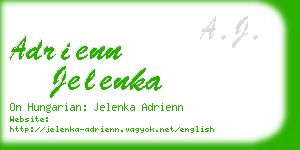 adrienn jelenka business card